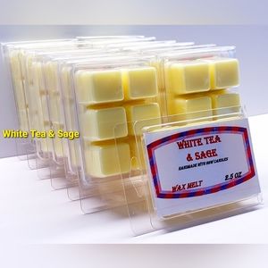 WHITE TEA & SAGE -Bath & Body Works Candle Wax Melts- $8 per pack